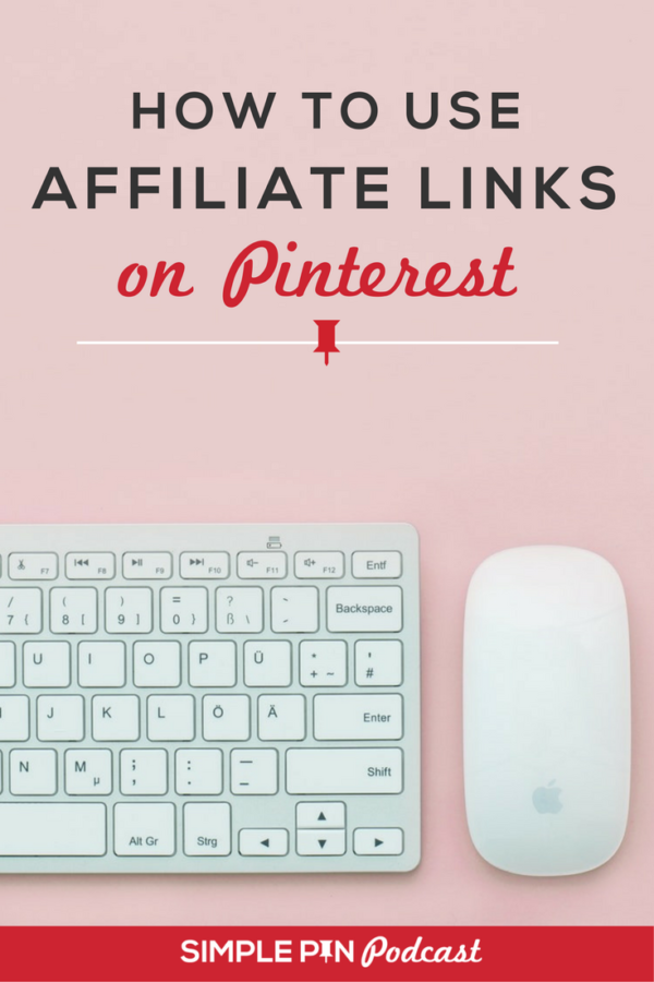 pinterest affiliate links