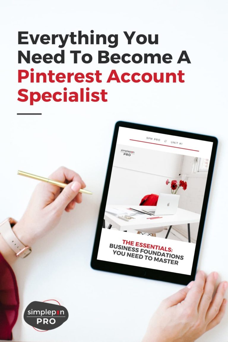 #209 – Become a Pinterest Account Specialist: Enroll in Simple Pin Pro