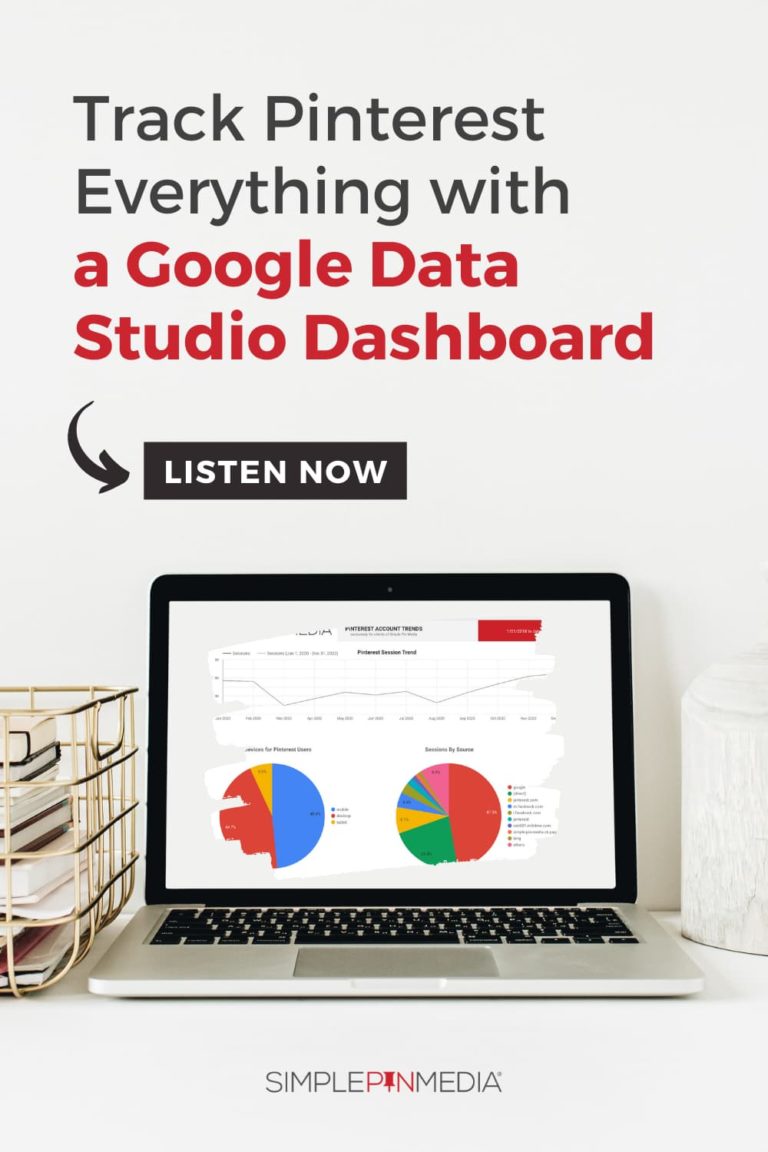 #226 – Tracking Pinterest Everything with Google Data Studio