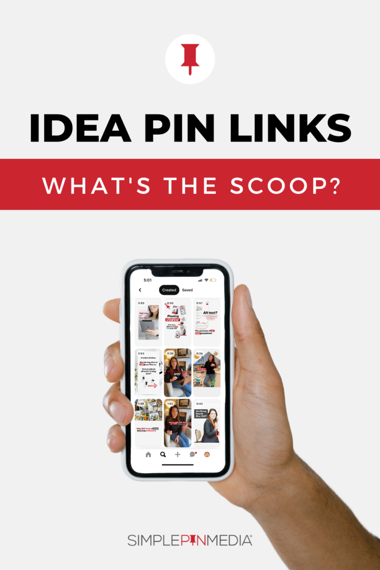 330 – The Pinterest Idea Pin Link Is Here!